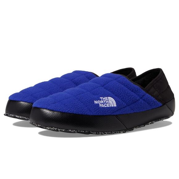 The North Face Men\'s Thermoball Traction V Denali Mules Lapis Blue/TNF Black 9 M